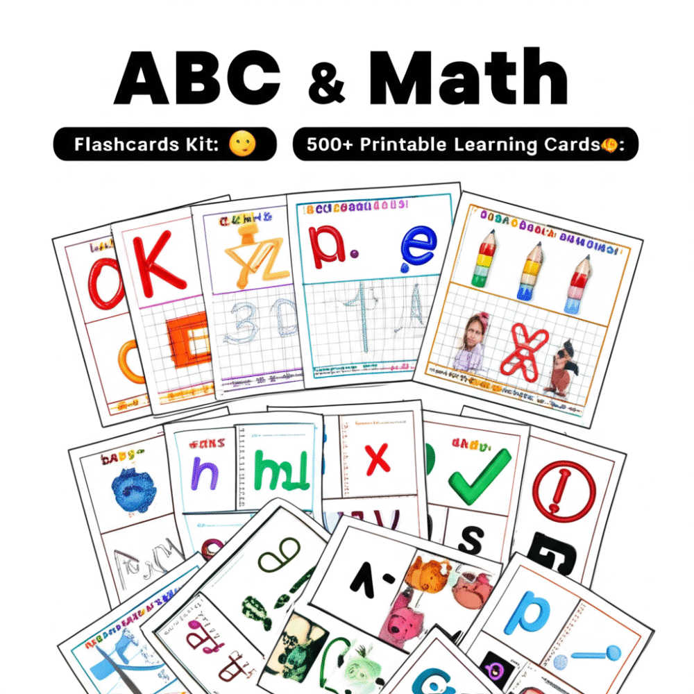 ABC Math Flashcards Kit2