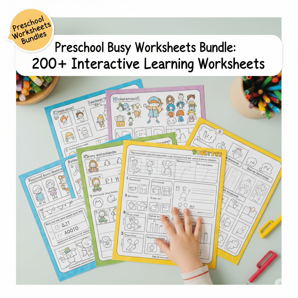 Preschool Busy Worksheets2