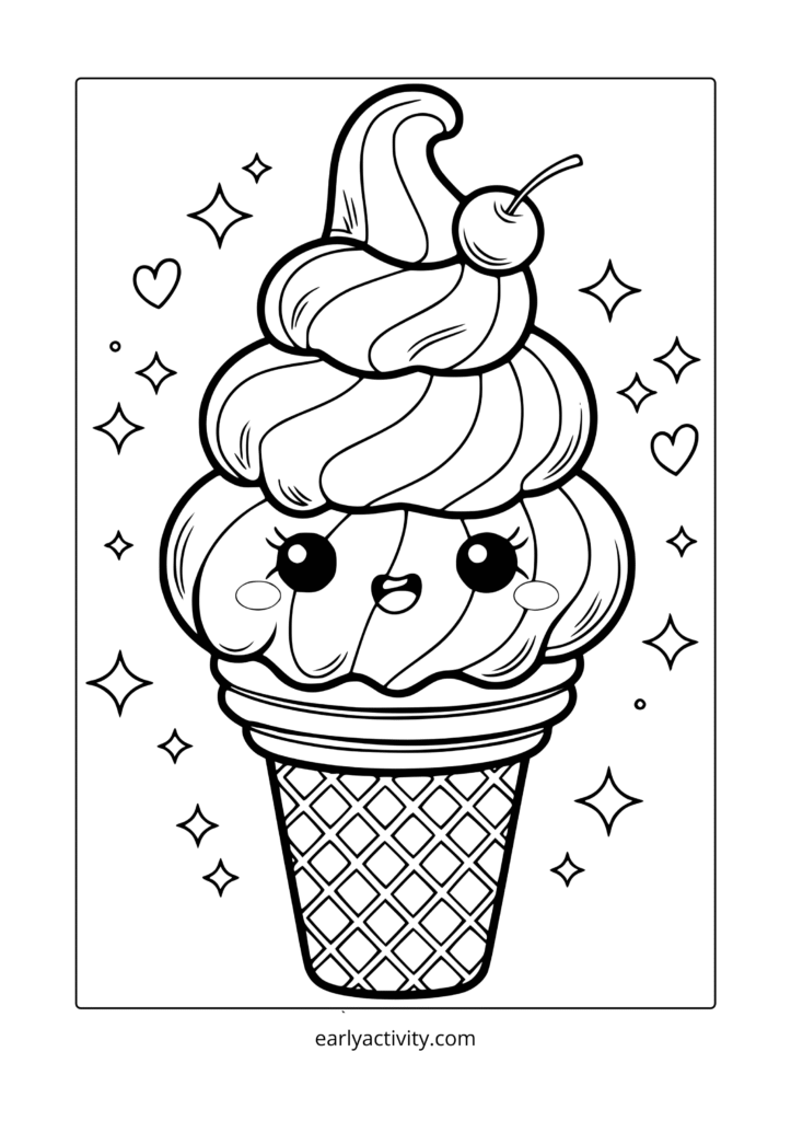 Free Printable Kawali Coloring Pages – Creative, Fun & Relaxing for All Ages 23 23