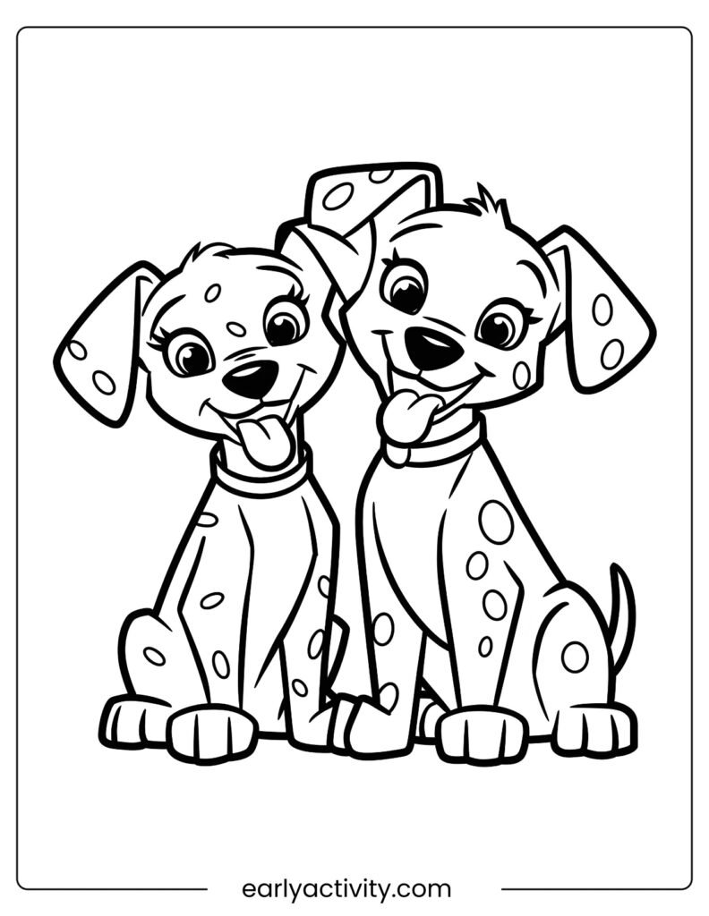 10Dalmatians Coloring page .pdf