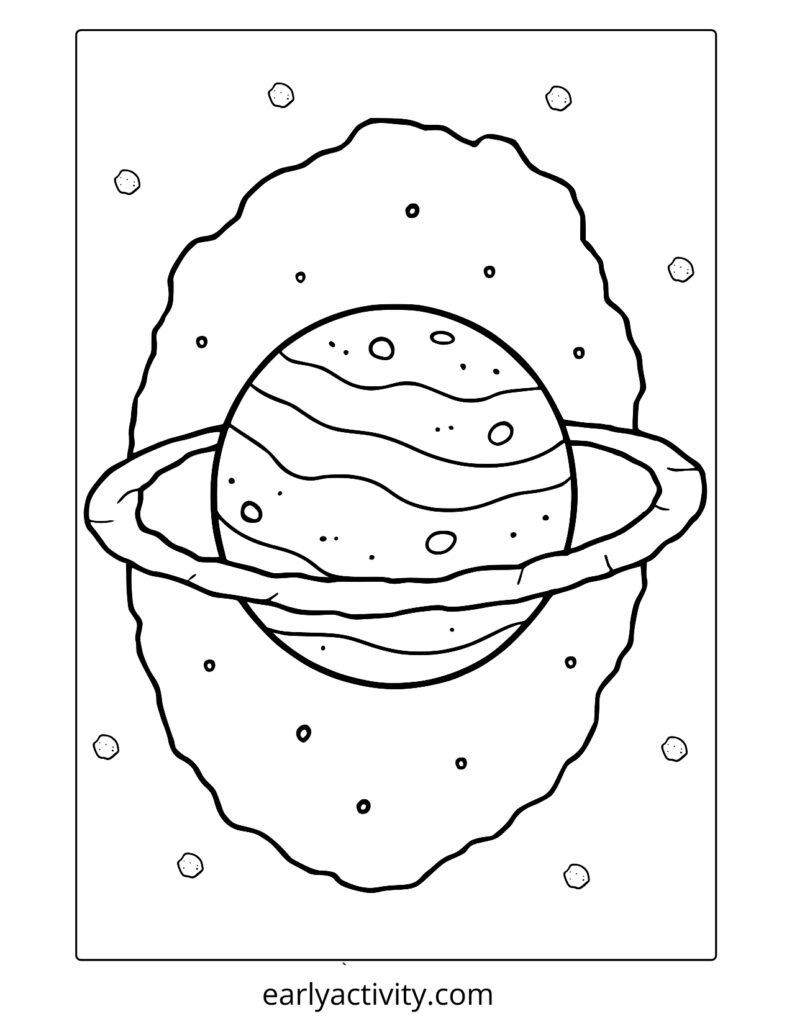 15uranus planet coloring page