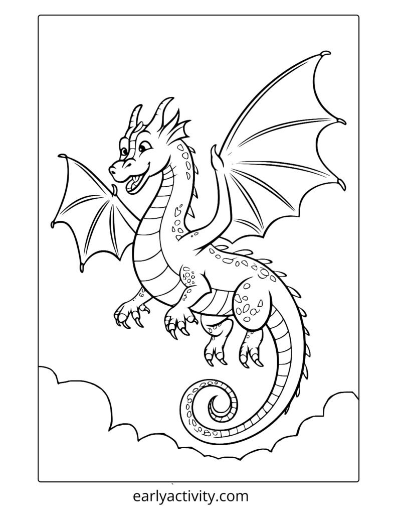 19_peppa pig Family next to their house coloring page