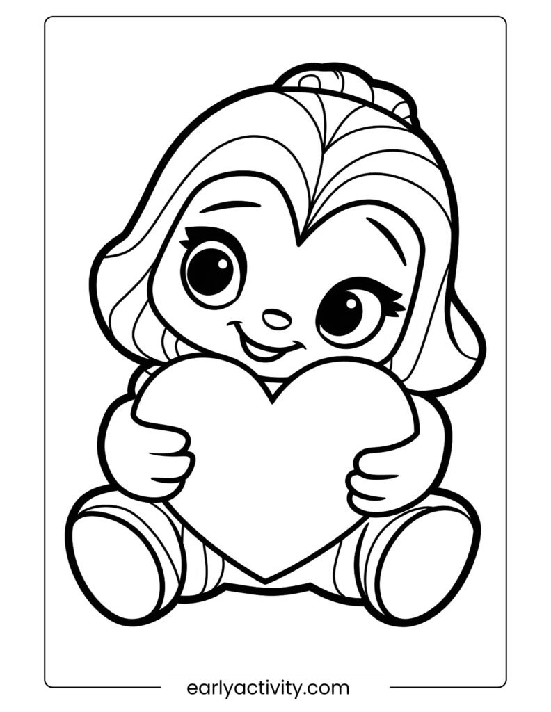 19cute disney colouring page .pdf
