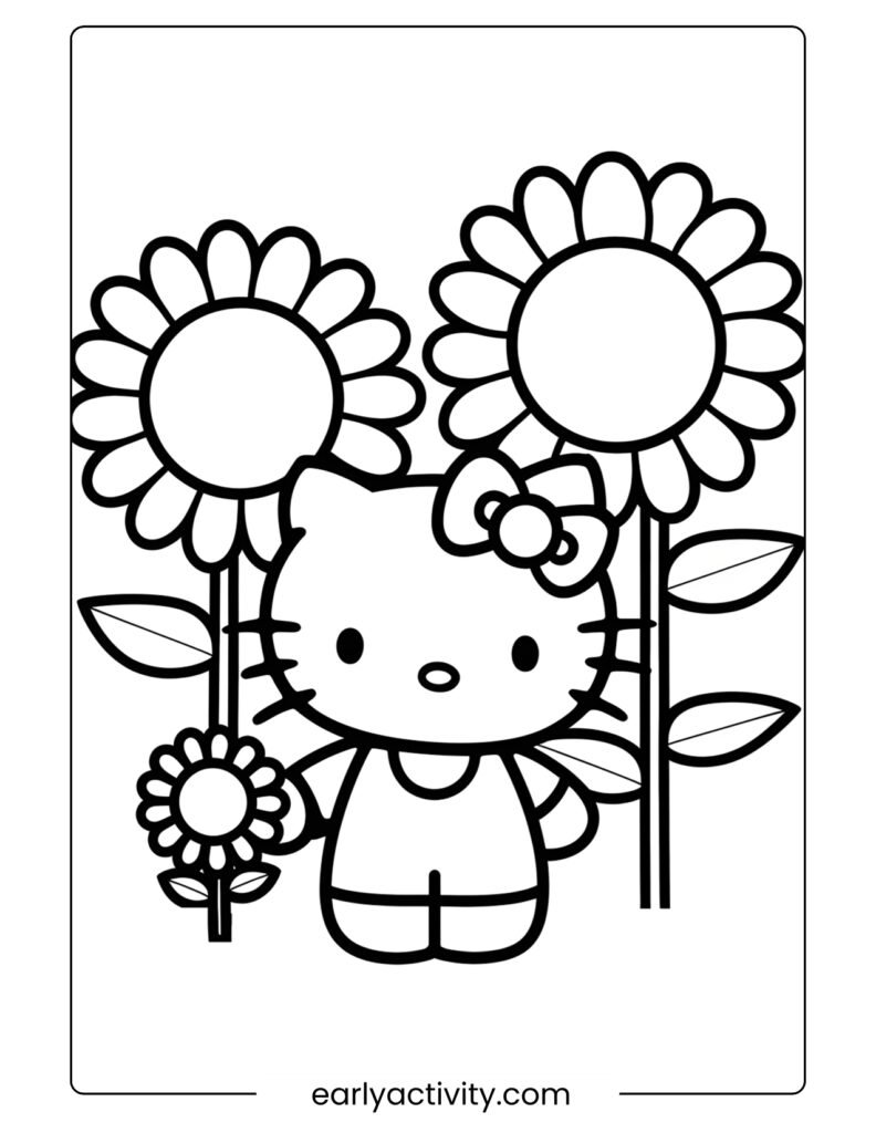 22_ Hello kitty in a Sunflower field .pdf