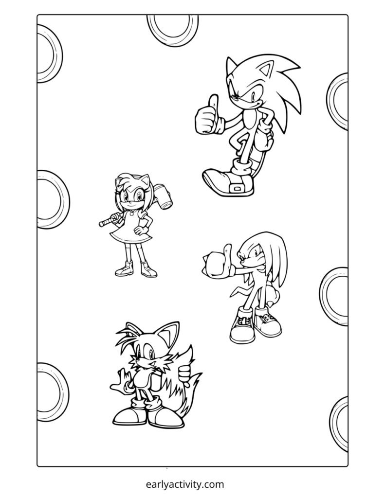 22_Sonic and Friends Coloring page .pdf