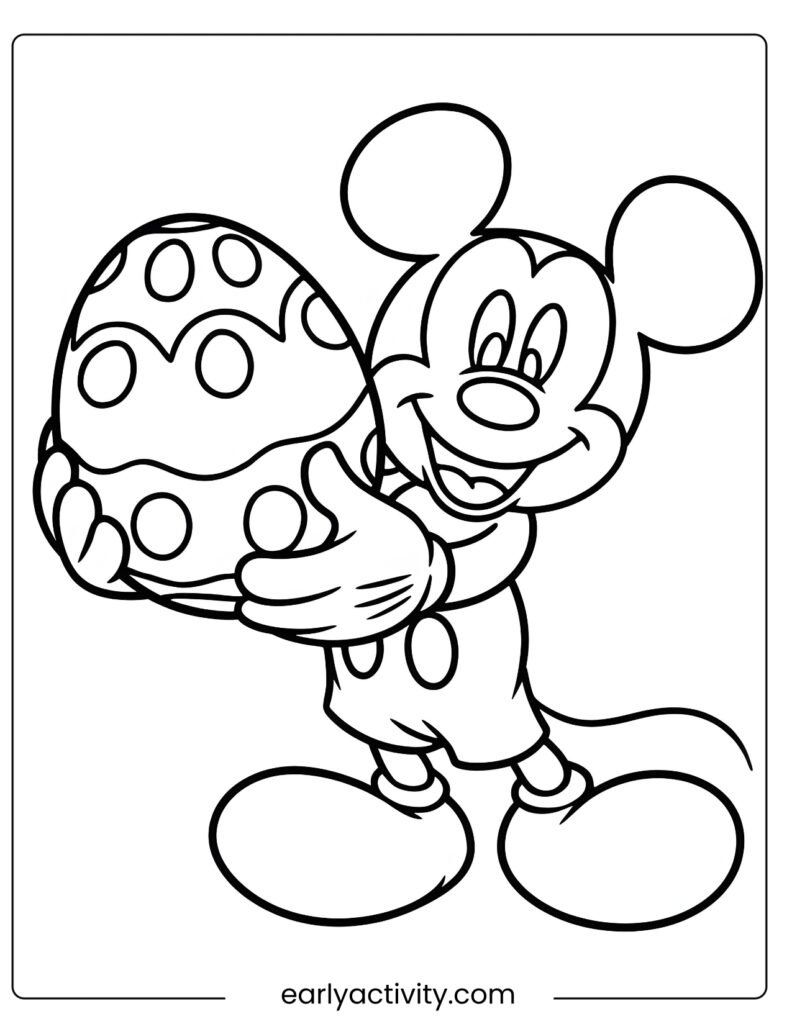 23Disney easter colouring page .pdf