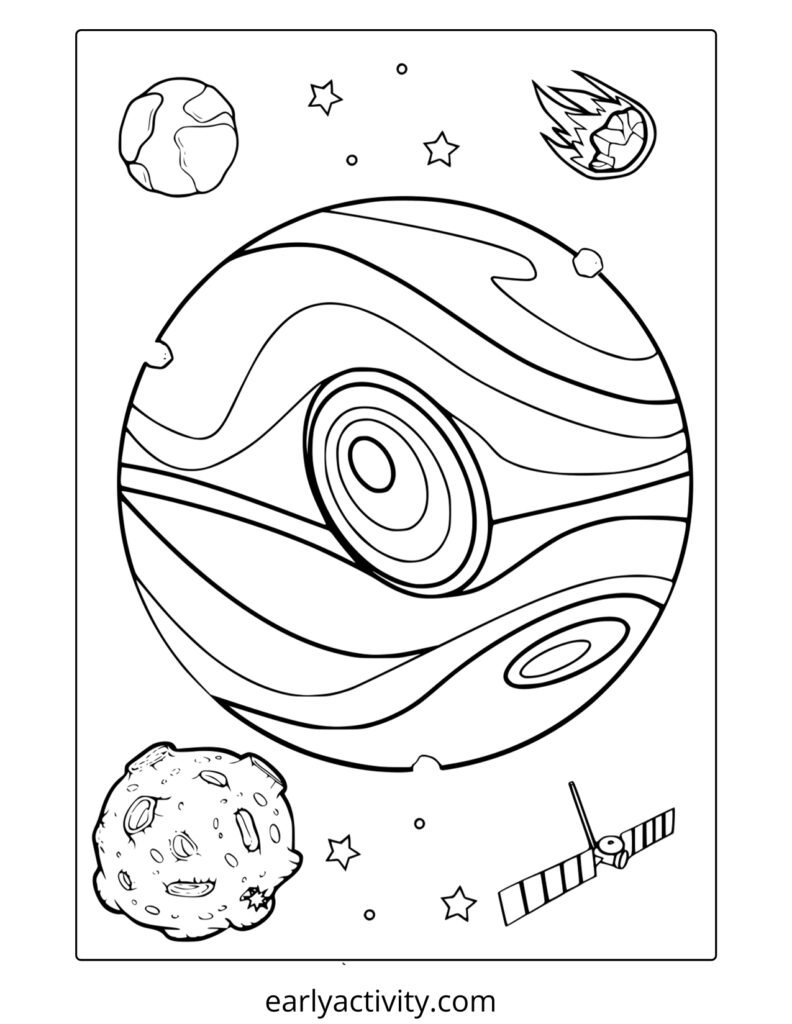 3jupiter planet coloring page