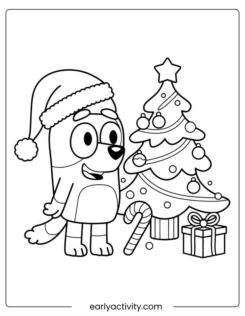 42Chrstmas Bluey coloring page .pdf