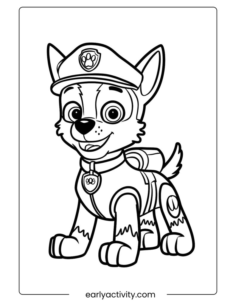 5 Chase From Paw Patrol Coloring .pdf (1)