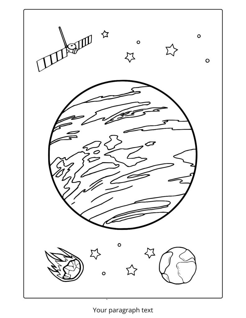 9planet venus coloring page