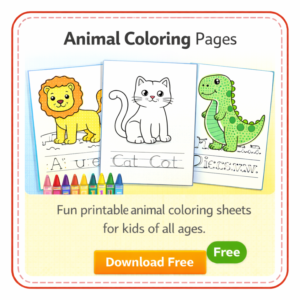 Animal Coloring Pages