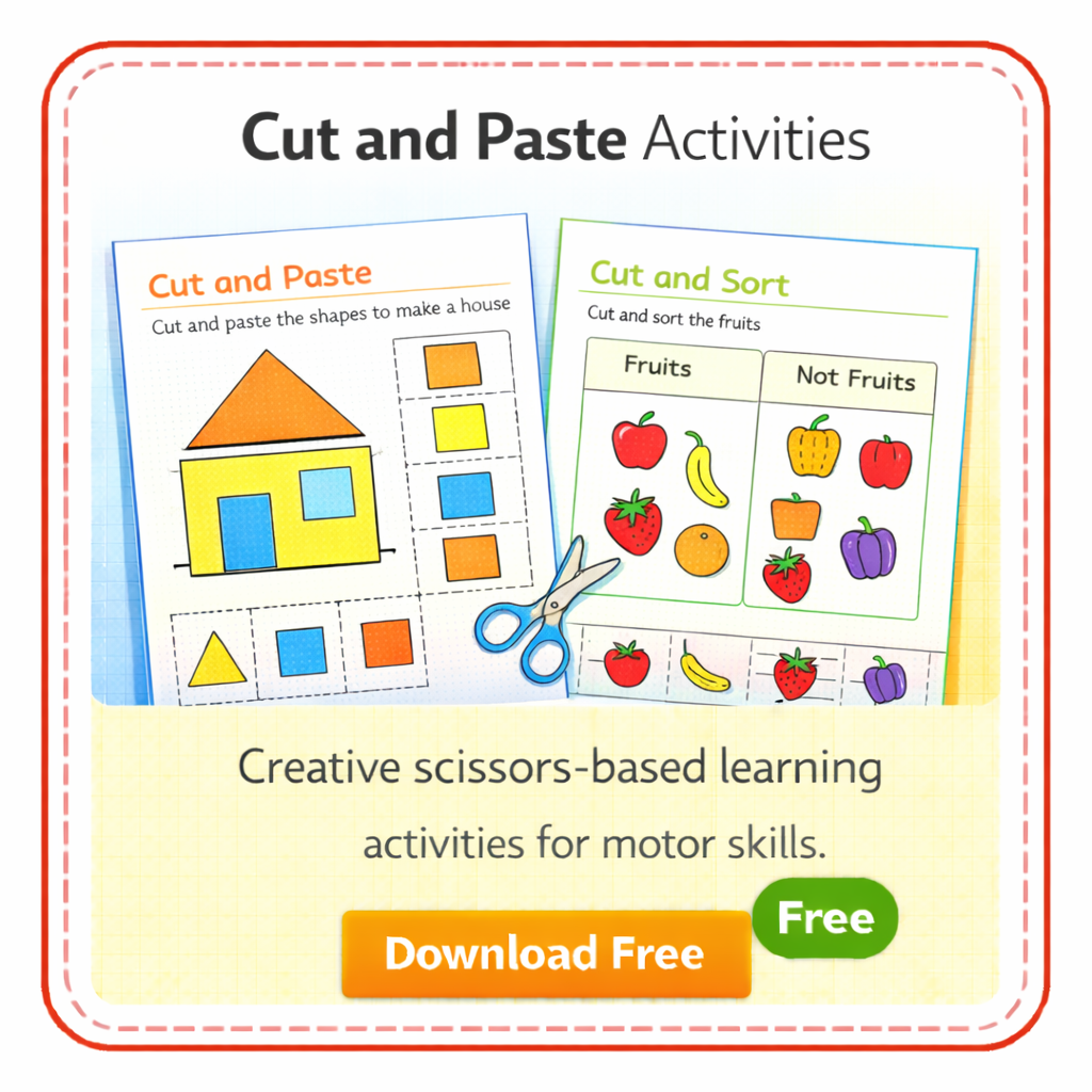 Cut and Paste Activities