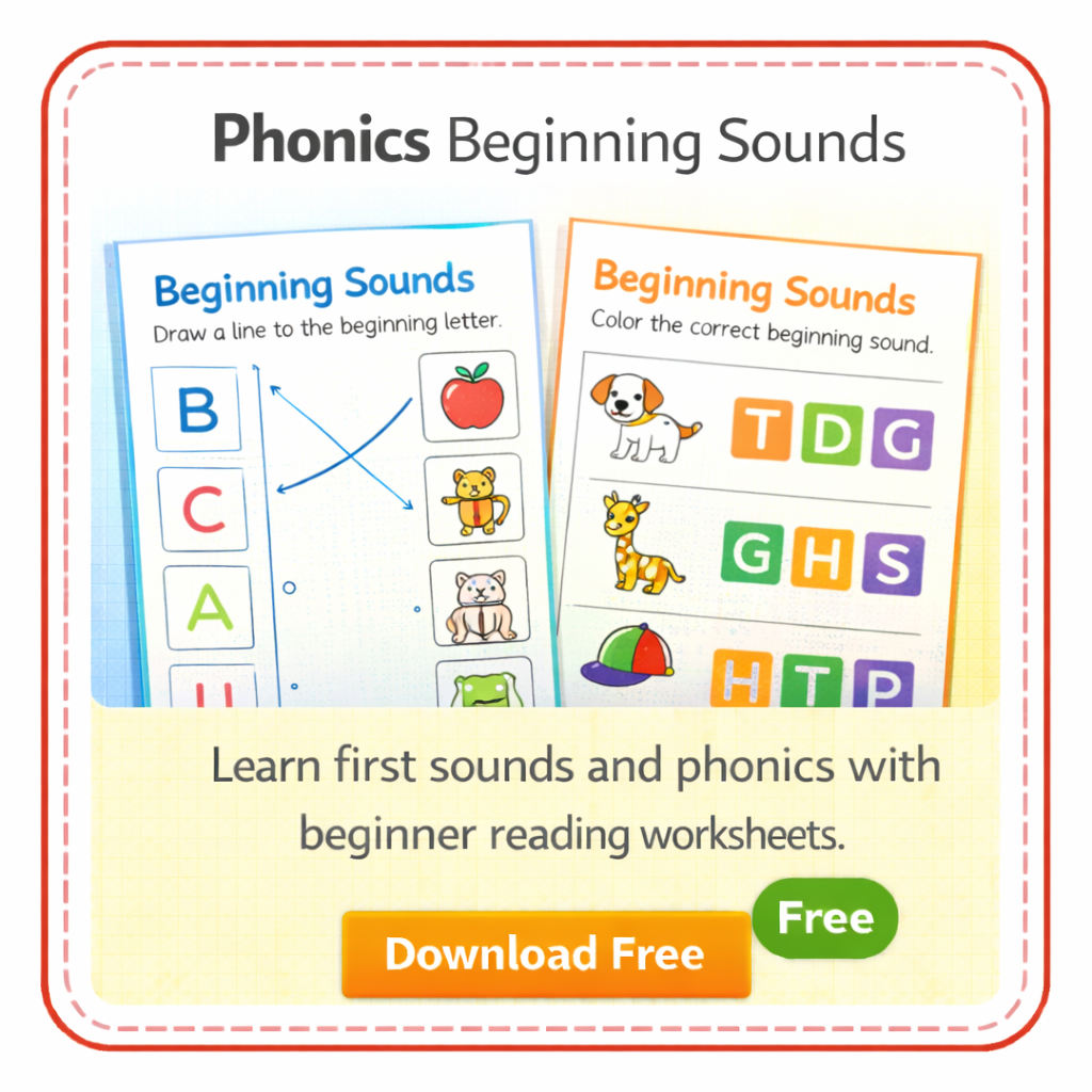 Phonics Beginning Sounds