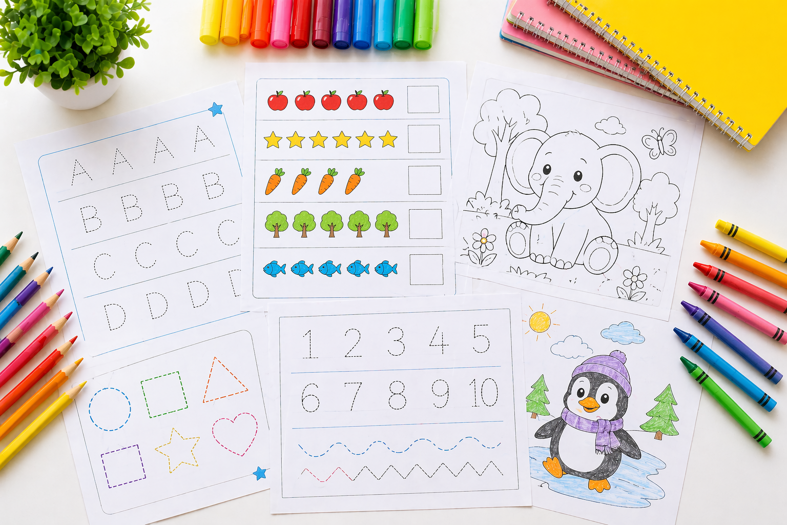 alphabet tracing worksheets for kids