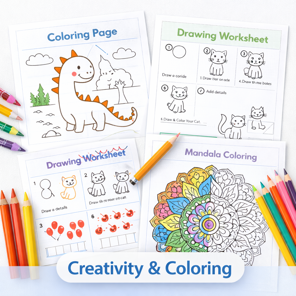 Creativity and Coloring