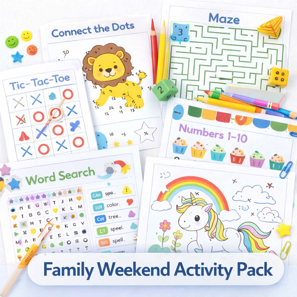 Family Weekend Activity Pack