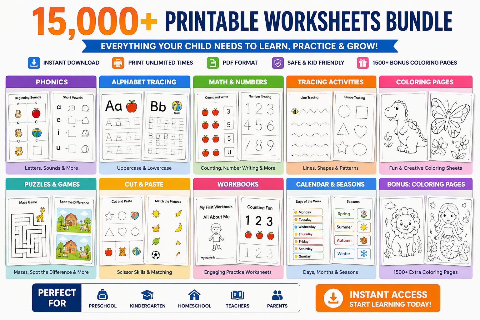 large printable bundle